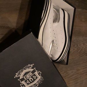 Silent D, siobhan white sneakers